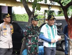 Apel Gabungan Siaga Banjir dan Kerja Bakti di wilayah Waru, Sinergi Pemda Sidoarjo, TNI-Polri dan Masyarakat Antisipasi Potensi Bencana