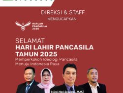 Perumda DELTA TIRTA SIDOARJO mengucapkan SELAMAT HARI LAHIR PANCASILA 2025