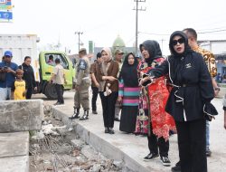 Wabup Sidoarjo Tinjau Betonisasi Jalan Gedangan – Betro : Hampir Selesai 100 Persen