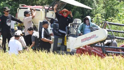 Pemkab Sidoarjo Bantu Pompa Air Pertanian Desa Bakung Temenggungan