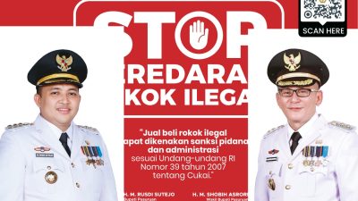 Pemerintah Kabupaten Pasuruan: “STOP Peredaran Rokok Ilegal”